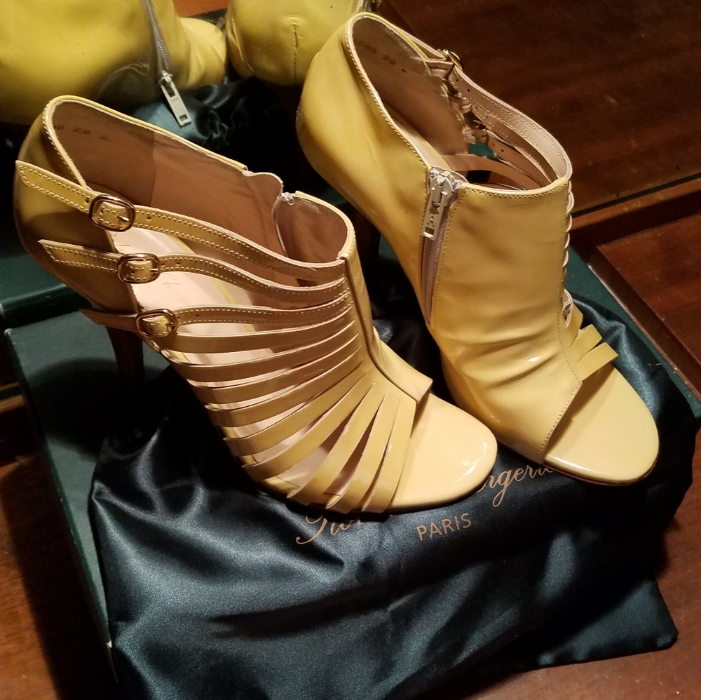 Robert Clergerie open-toe booties